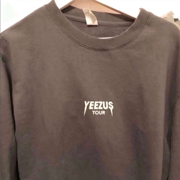 Yeezus Tour Reaper Rose Skull Wes Lang Sweater - Picture 2 of 2